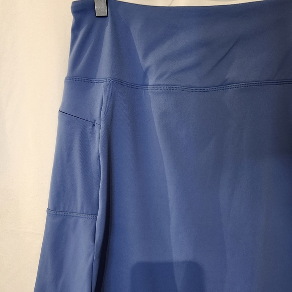 Athletic Skort Womens Size M Blue Zippered Pockets Activewear‎ Tennis Pickleball - Picture 3 of 7